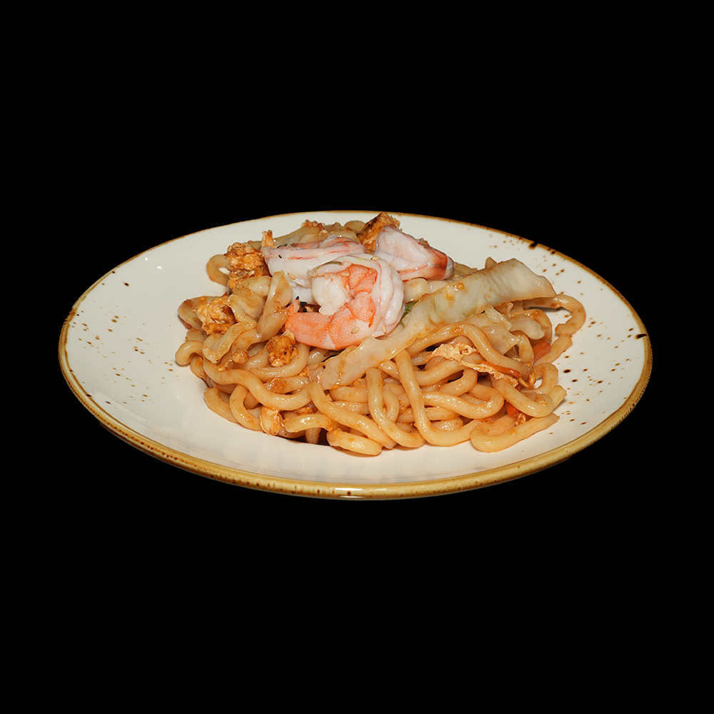 Udon con gamba