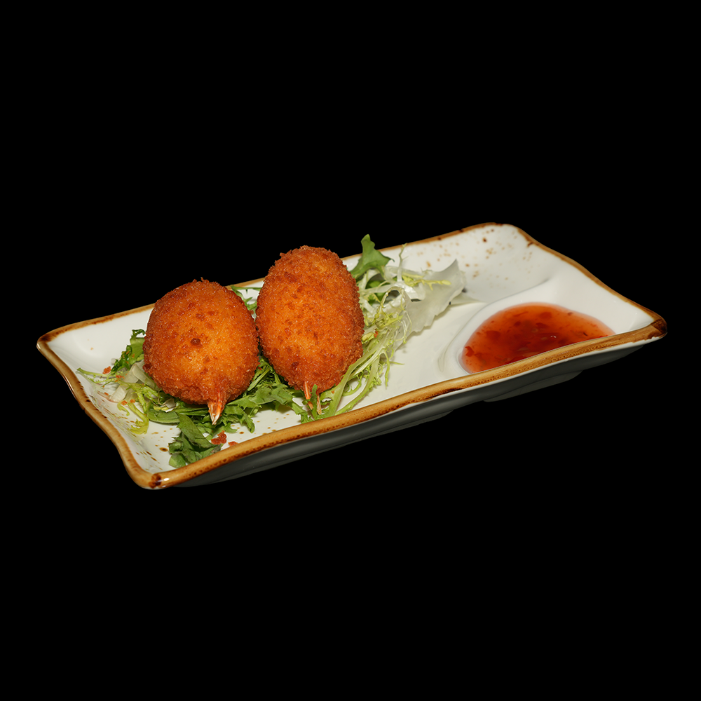 Pinzas de cangrejo frito 2u